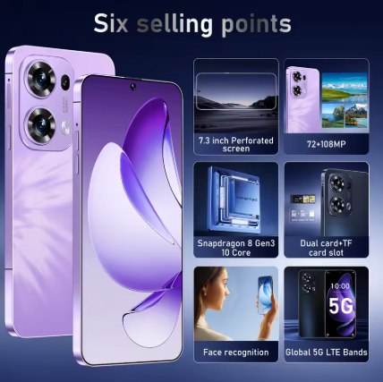 Reno13 Pro Purple Black
